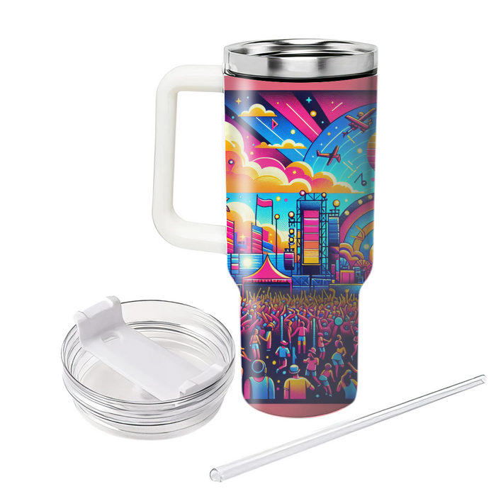 Funky Music Festival Insulated Tumblers