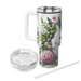 Floral Bunny Blossom  Decorative Tumblers