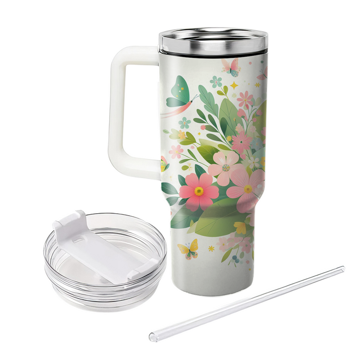 Blossoms Of Spring - Spring Festival  Custom Tumblers