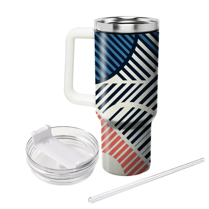 Sleek Striped Pattern  Tumblers For Gifts