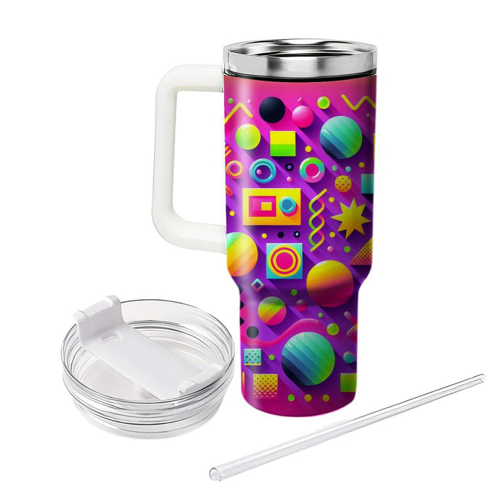 Bright Neon Shapes  Tumblers For Gifts