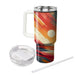 Abstract Sunrise  Tumblers With Lids