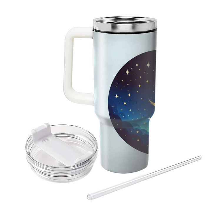 Midnight Stars  Custom Tumblers