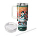 Winter Cheerful Snowmen  Insulated Tumblers