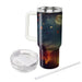 Autumn Moonlight Bliss  Insulated Tumblers