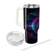 Retro Laser Grid  Personalized Tumblers