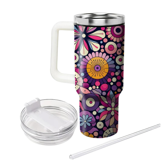 Whimsical Petals And Dots  Decorative Tumblers