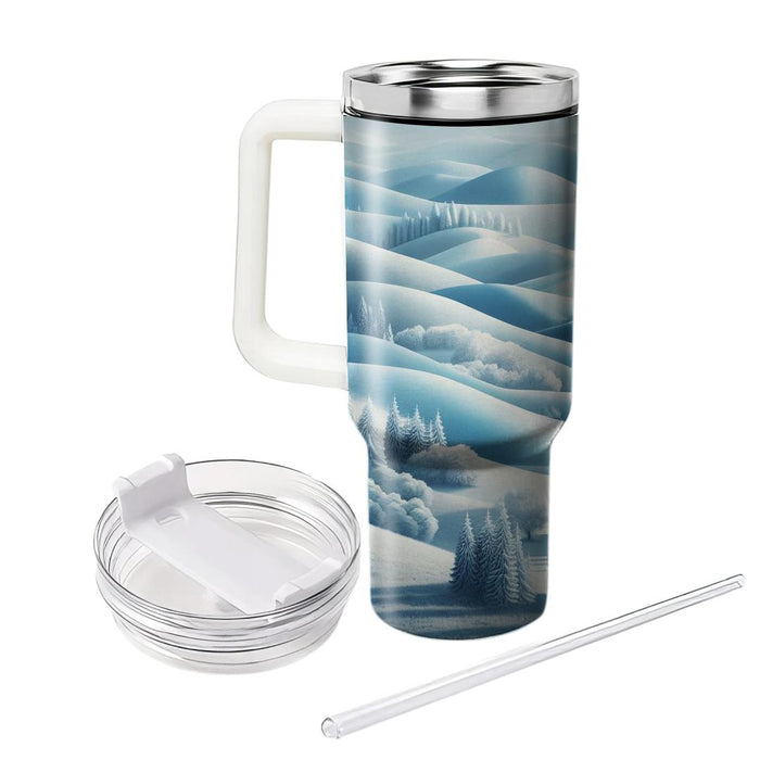 Winter Snowy Scene  Tumblers With Lids