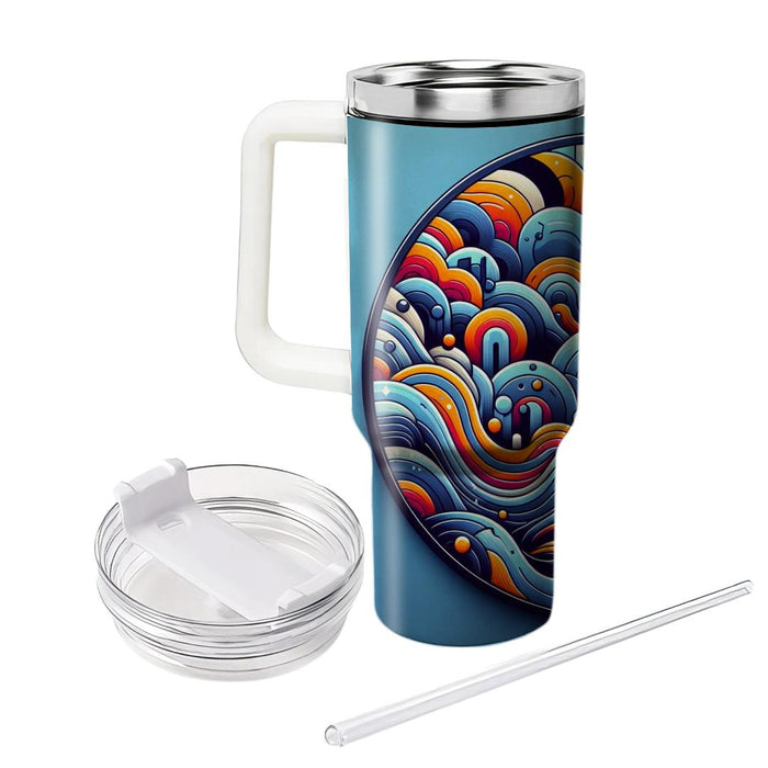  Vinyl Waves  Tumbler Cups