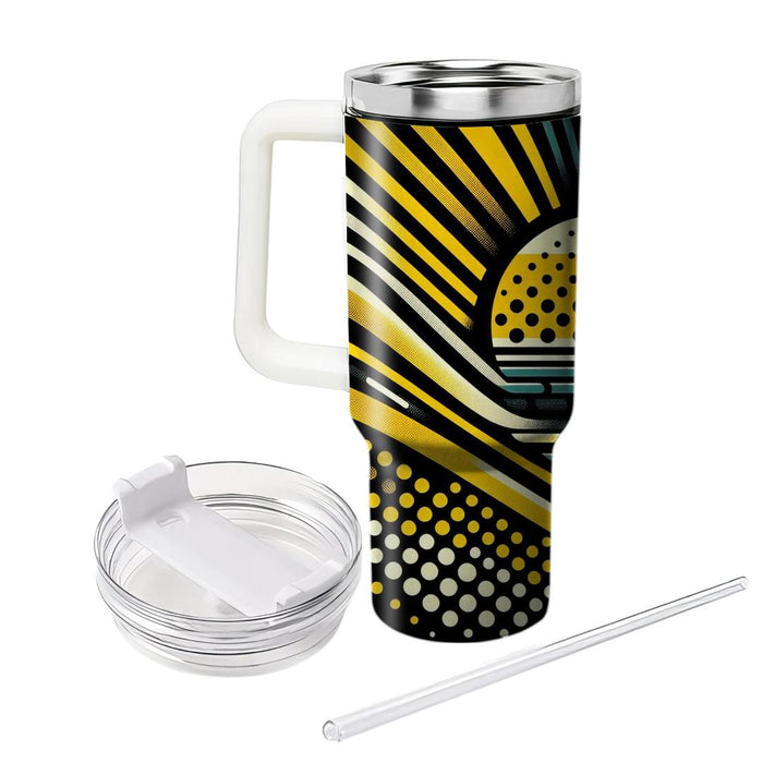 Bold Stripes And Dots  Tumbler Cups