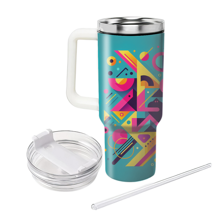 Abstract Geometric Explosion  Decorative Tumblers