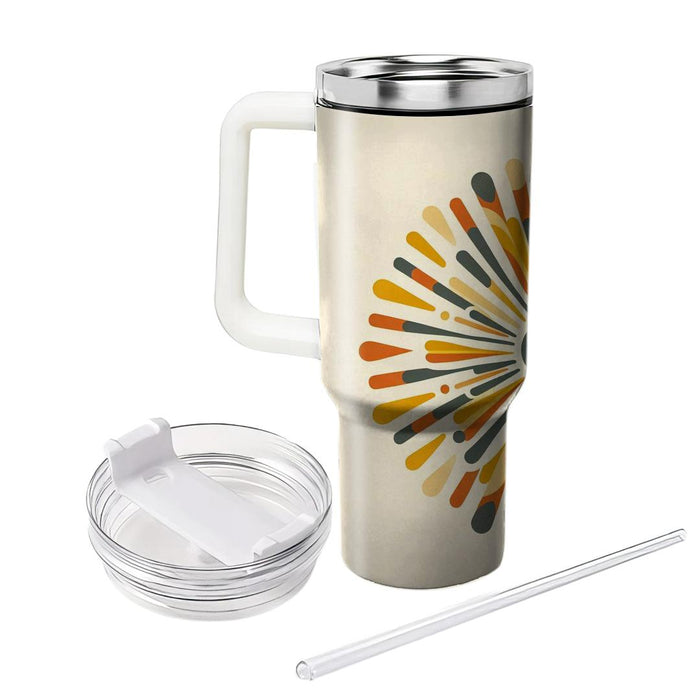 Vintage Sunshine Radiance  Travel Tumblers