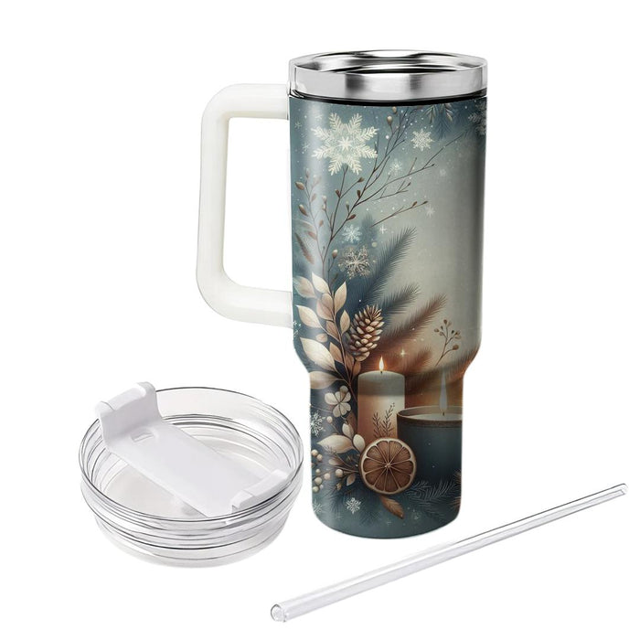 Whispers Of Winter - A Cozy Yule  Tumbler Cups