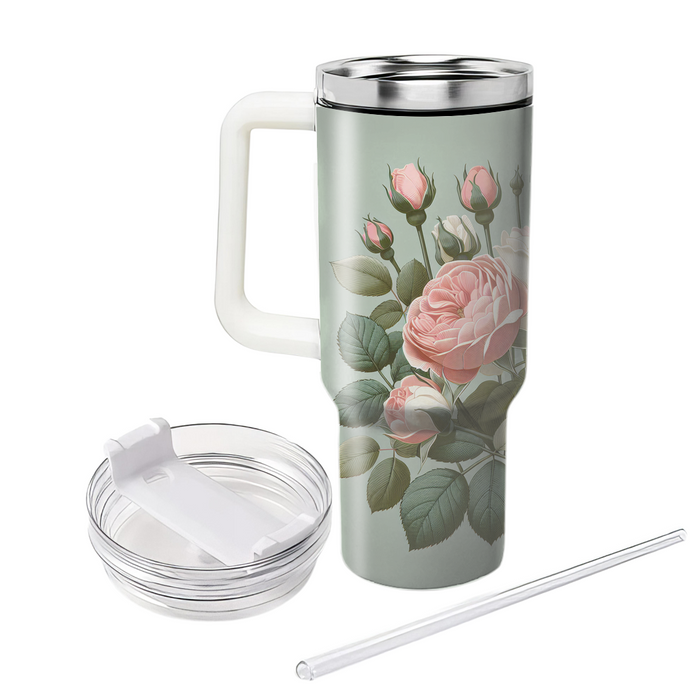 Vintage Rose Romance  Insulated Tumblers