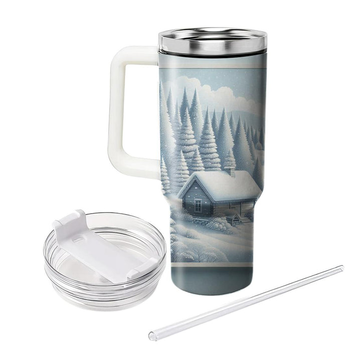 Winter Nordic Harmony  Travel Tumblers