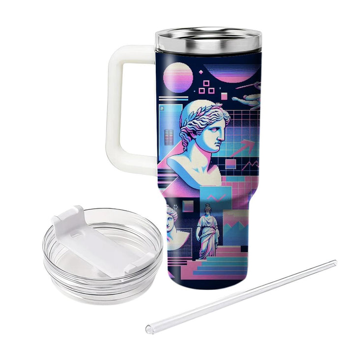 Vaporwave Reverie  Insulated Tumblers