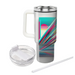 Vibrant Retro Lines  Tumblers For Gifts