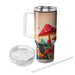 Whimsical Mushroom  Personalized Tumblers