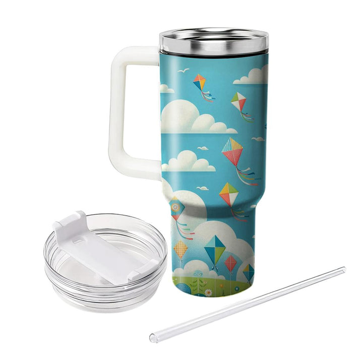 Whimsical Kite Patterns  Travel Tumblers