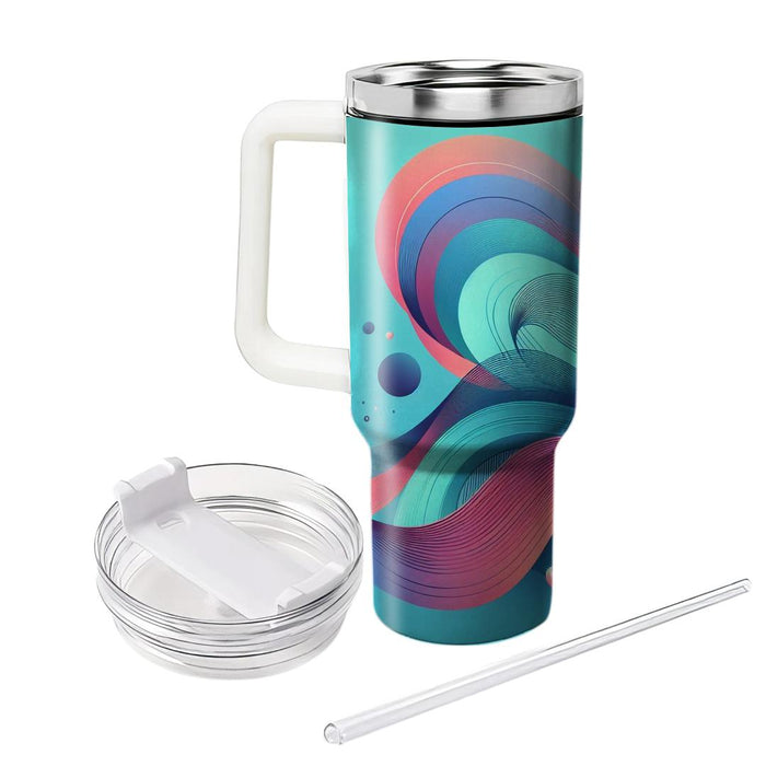 Wave Of Colors  Custom Tumblers