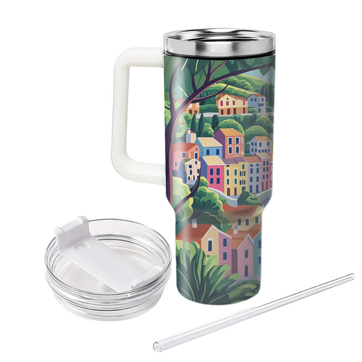 Cinque Terre Decorative Tumblers