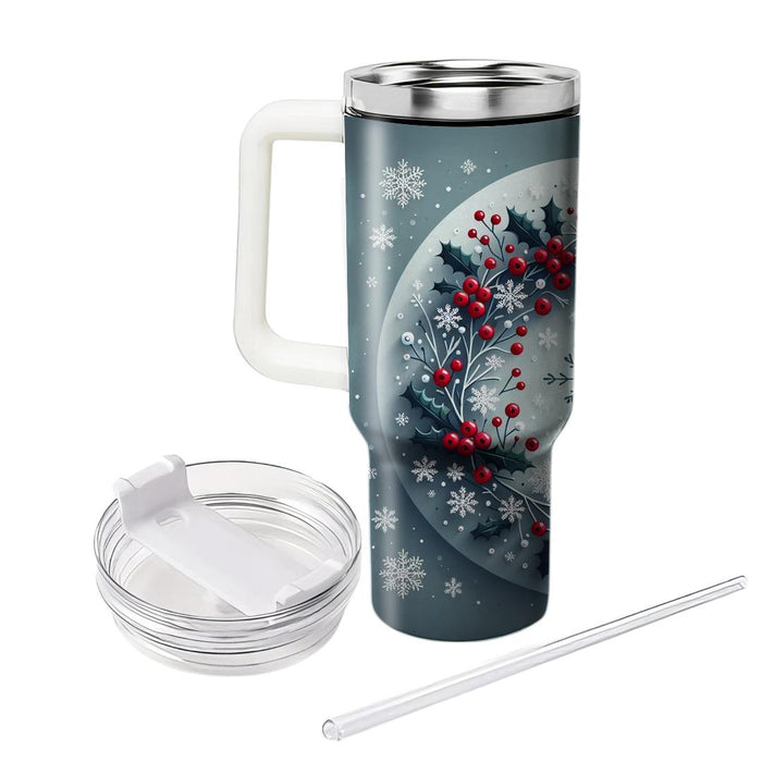 Winterberry Charm  Unique Tumblers