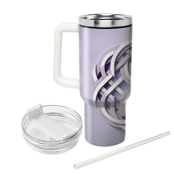 Twisted Ribbon Pattern  Insulated Tumblers