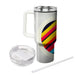 Synth Pop Stripes  Insulated Tumblers