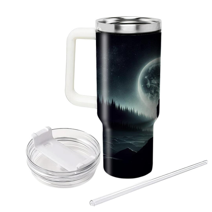 Wild Wolf Whisper  Personalized Tumblers