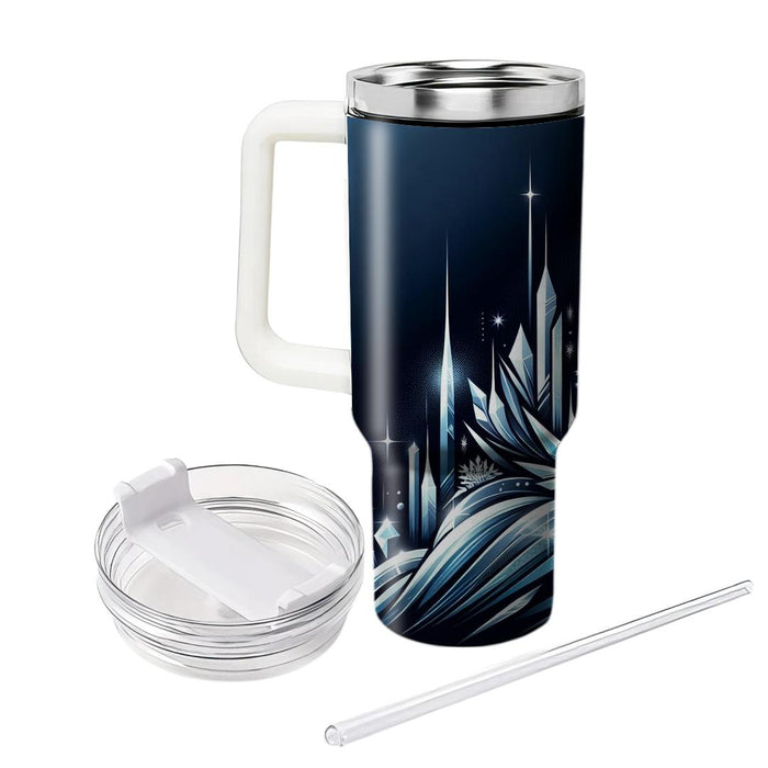 Winter Icicle Glow  Insulated Tumblers