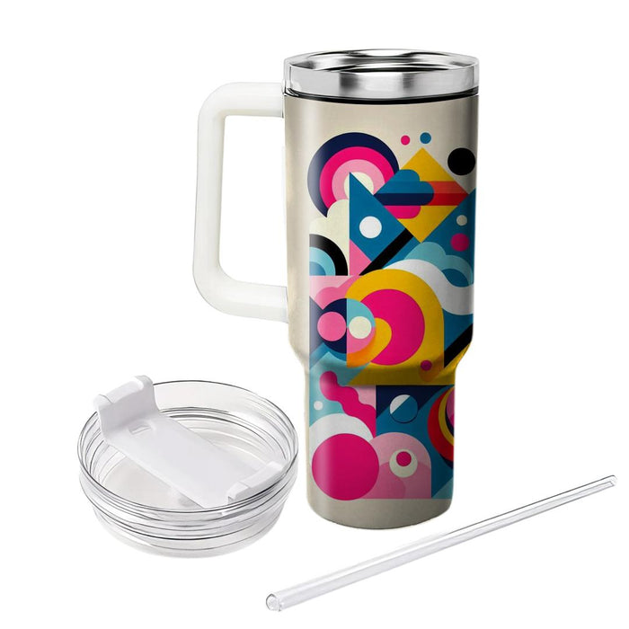 Vibrant Pop Art Splash  Personalized Tumblers