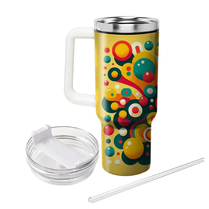 Retro Polka Dot Fiesta  Insulated Tumblers