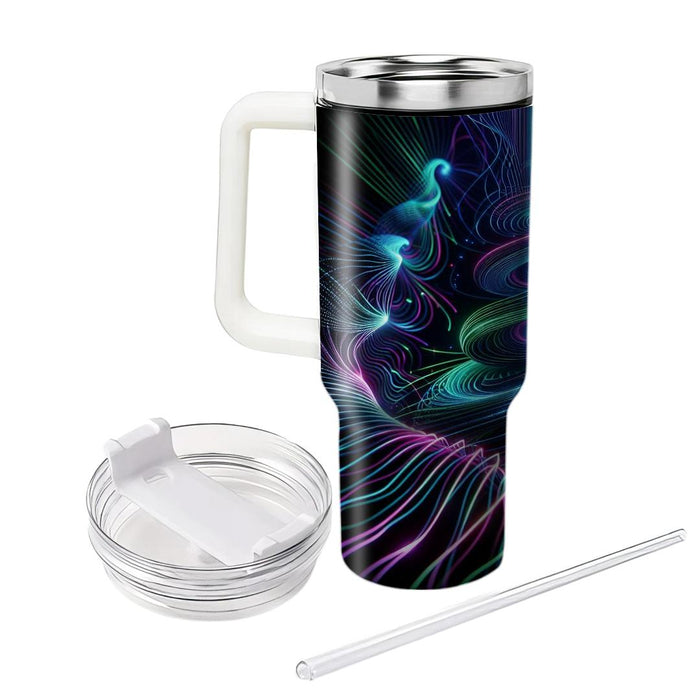 Abstract Laser Show  Tumblers For Gifts