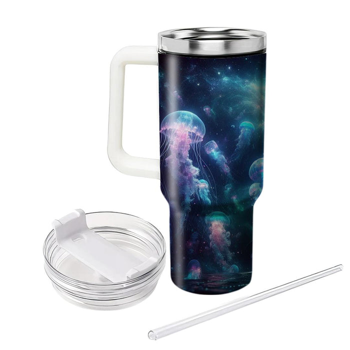 Galactic Jellyfish  Personalized Tumblers