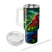 Tropical Parrot Palette  Decorative Tumblers