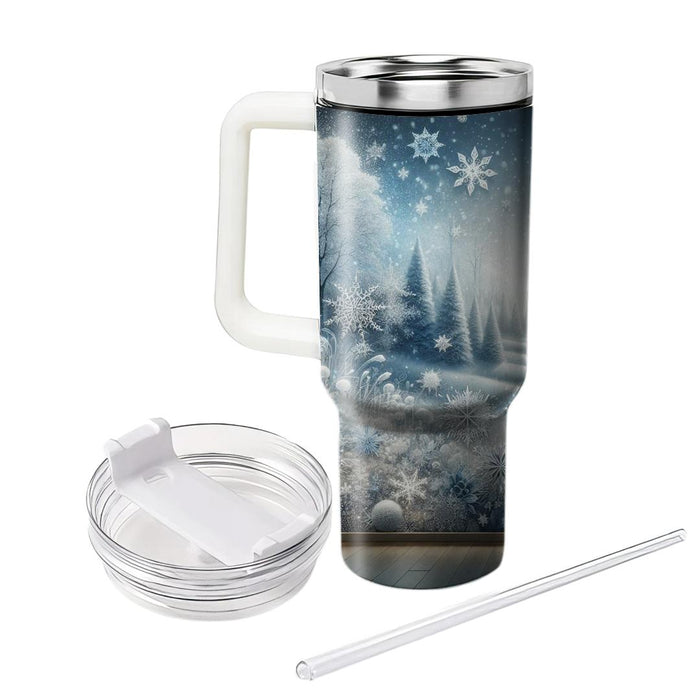 Winter Snowy Bliss  Travel Tumblers