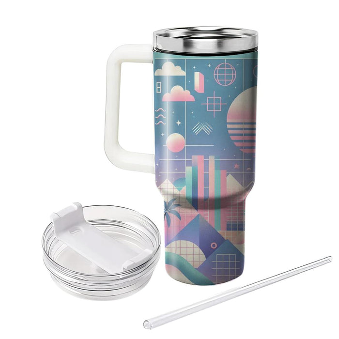 Vaporwave Retro Aesthetic  Tumblers For Gifts