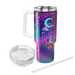 Neon Dreamscapes Insulated Tumblers