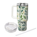 Stylized Leaf Vine Custom Tumblers