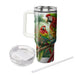 Tropical Parrots On A Branch  Decorative Tumblers