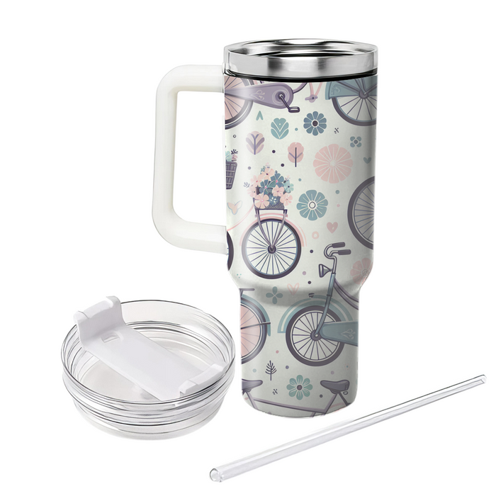 Vintage Bicycle Design  Insulated Tumblers