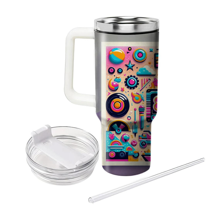 Retro Kitsch  Insulated Tumblers