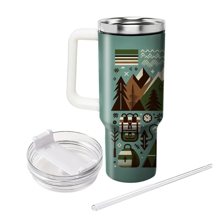 Vintage Hiking Adventure  Insulated Tumblers