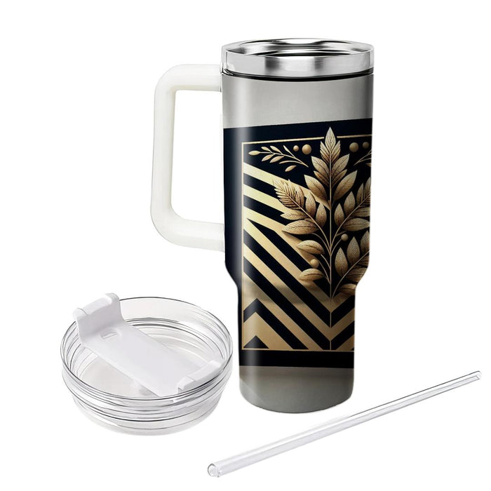 Elegant Chevron Pattern  Travel Tumblers