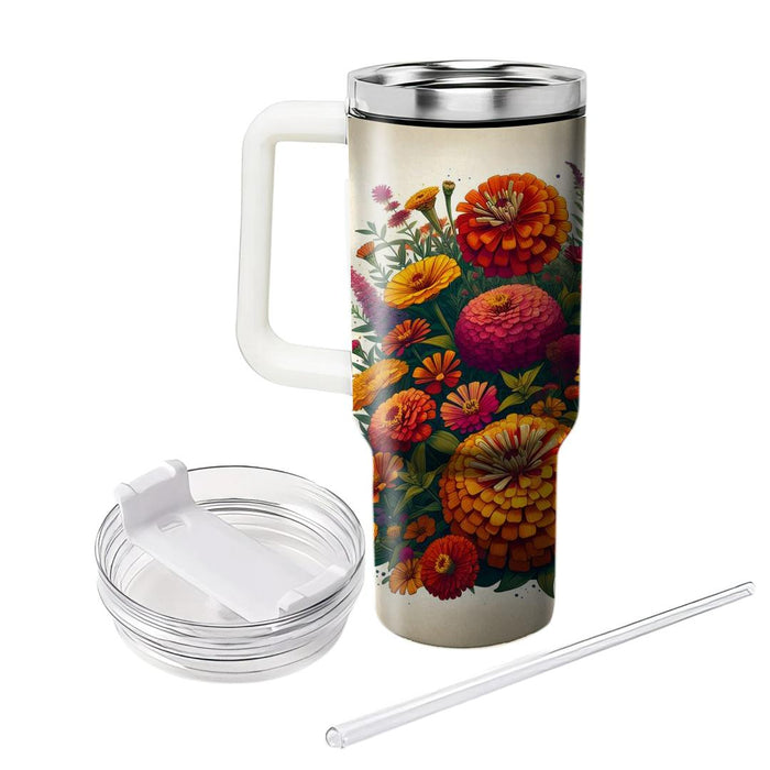 Vibrant Garden Bloom  Tumblers For Gifts