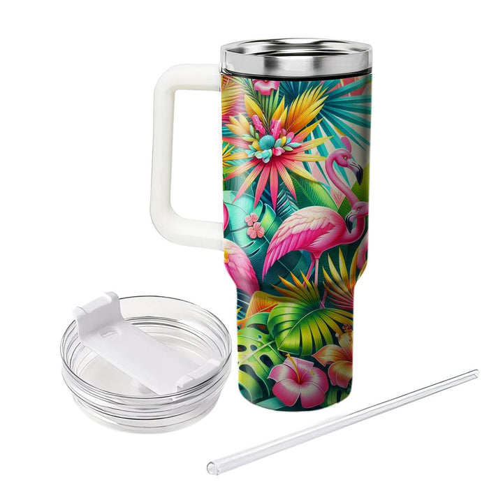 Tropical Paradise Summer  Custom Tumblers