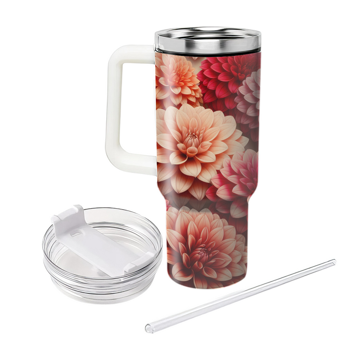 Dahlia Delight  Custom Tumblers