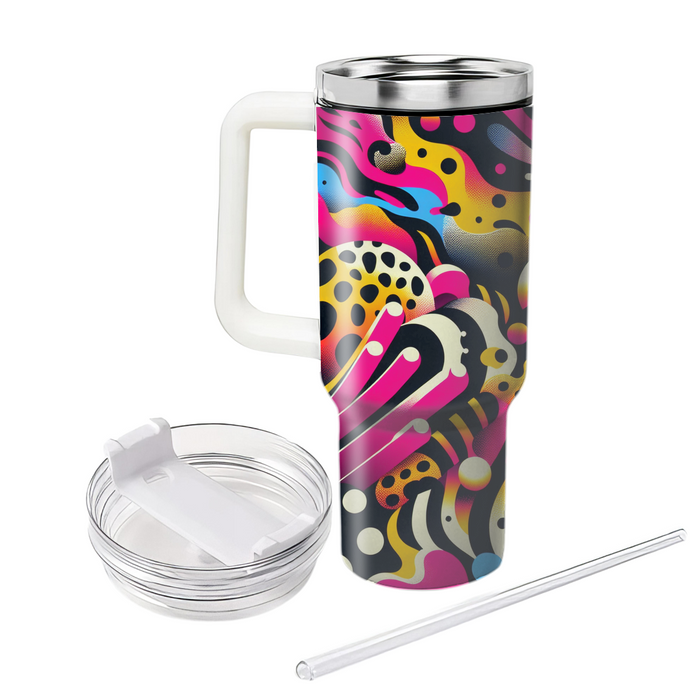 Wild 80s Patterns  Tumblers For Gifts