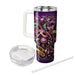 Vivid Revelry - A Colorful Mardi Gras  Decorative Tumblers