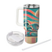 Waves Of Unity - International Surfing Day  Decorative Tumblers